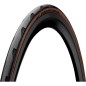 Pneu route 700x28 ts Continental gp 5000s tubeless ready noir/marron transparent (28-622)