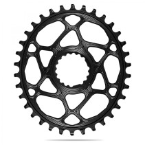 PL.AB.BL.OVALE 34D DM CANNONDALE HOLLOWGRAM 1x10-12V ALU N - CNOV34BK - 5110846000647
