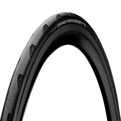 PNEU ROUTE 700X28C TS CONTINENTAL "GP 5000 TT" TLR NOIR (28-622) - 4019238056273