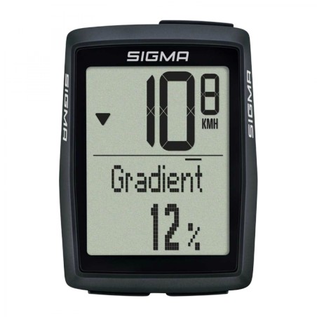 Compteur Sigma bc 14.0 wr a fil noir ( 14 fonctions)