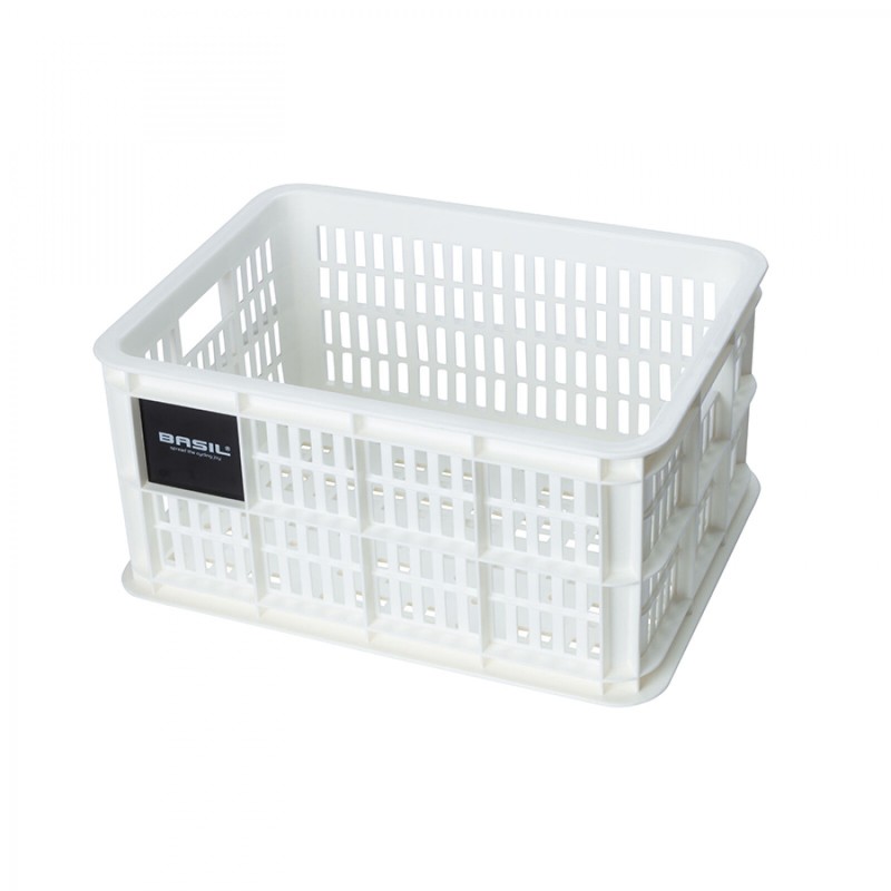 PANIER BASIL CRATE S 17.5L PLASTIQUE BLANC BRILL.29x39.5x21 - 21114 - 8715019211140