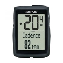 Compteur Sigma bc 14.0 wl sans fil noir avec cadence pedalage ( 14 fonctions)