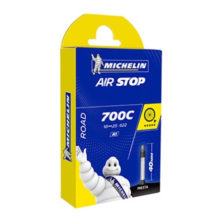 CHAMBRE AIR ROUTE 700X18/25 VP MICHELIN A1 VALVE 40MM