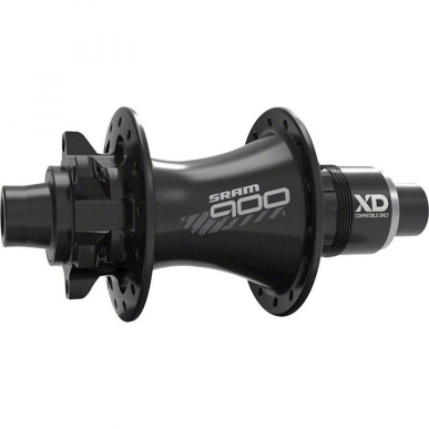MOYEU ARR.SRAM 900 DIS.6 TR.28 TR. CORPS CAS.XDR 12V NOIR - 00.2018.013.006 - 710845784767