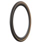 Pneu gravel 700 x 48 Michelin power adventure noir flanc beige tubeless ready ts (48-622)