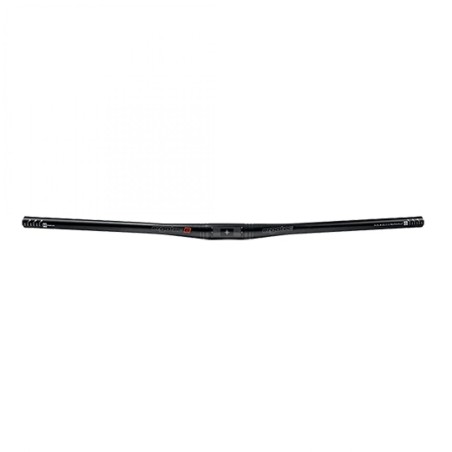 CINTRE VTT DROIT ALU D31.8 NOIR ERGOTEC FLAT BAR L780MM  12° 315GR (LEVEL 6)