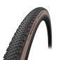 Pneu gravel 700 x 35 Michelin power gravel noir flanc beige tubeless ready ts (35-622)