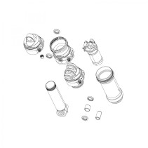 KIT DOUILLES AMORTIS.ROCKSHOX IMPERIAL/METRIC 1/2 22.2x6mm - 11.4118.091.605 - 710845867767