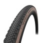 PNEU GRAVEL 700X40C TS MICHELIN POWER GRAVEL CLASSIC TLR NOIR/BEIGE (40-622) - 3528700416367