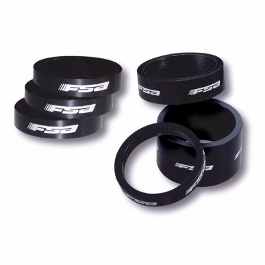 1 RONDELLE DE DIRECTION FSA ALUMINIUM 1-1/8 5 mm NOIRE - 160-4105 - 4712865861486