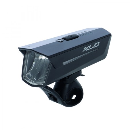XLC CL-F27 ÉCLAIRAGE AVANT PROXIMA LED 15/30/60 LUX USB NOIR - 2500218908 - 4055149455064