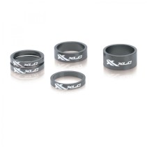 XLC AS-A02 SET 5 RONDELLES DE DIRECTION A-HEAD 1-1/8" TITANE - 2500531511 - 4055149037758