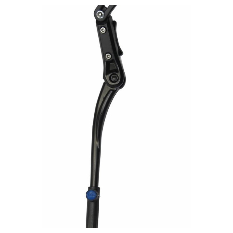 BÉQUILLE HAUBAN RÉGLABLE 26-28   EN ALU NOIR - 24011100 - 4016232064099