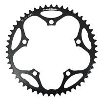 PLATEAU ROUTE 5BRA D.130 STRONGLIGHT DURAL 51DTS EXTERIEUR NOIR TYPE SHIMANO 8-9V.