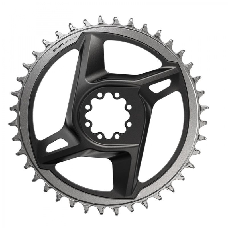 PLATEAU SRAM X-SYNC 40D DIRECT MOUNT RED/FORCE 12V ALU GRIS - 00.6218.026.001 - 710845869914