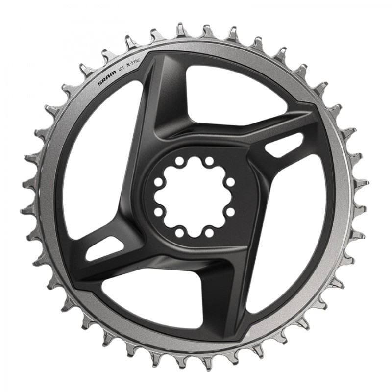 PLATEAU SRAM X-SYNC 42D DIRECT MOUNT RED/FORCE 12V ALU GRIS - 00.6218.026.002 - 710845869921