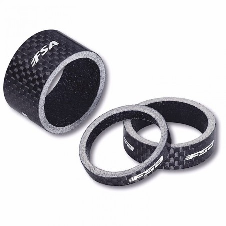 1 RONDELLE DE DIRECTION FSA CARBONE 1-1/8 10 mm - 160-4325 - 4712010061716