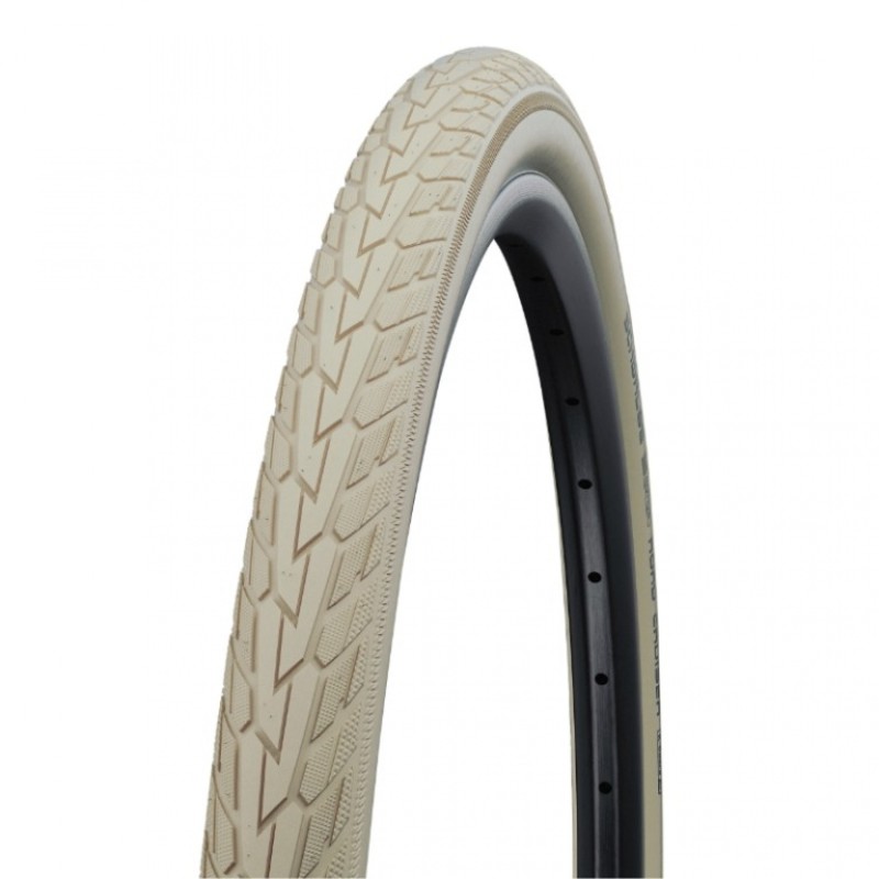 PNEU SCHWALBE ROAD CRUISER 28x1.60/700x40C K-GUARD CRÈME RÉF - 11101281 - 4026495812924