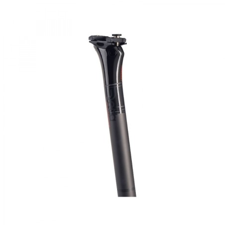 TIGE DE SELLE DEDA SUPERLEGGERO 27.2 350mm CARONNE NOIR - SLSPZ27POB - 8052783483527