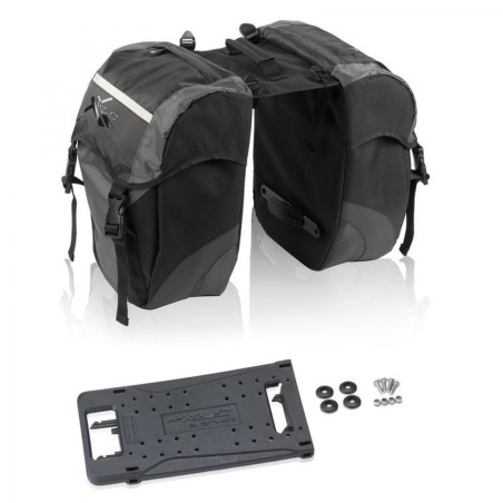 XLC BA-S63 SACOCHES CARRYMORE P/BAGAGE XLC 29x14x34CM 30L NR - 2501716210 - 4055149161255