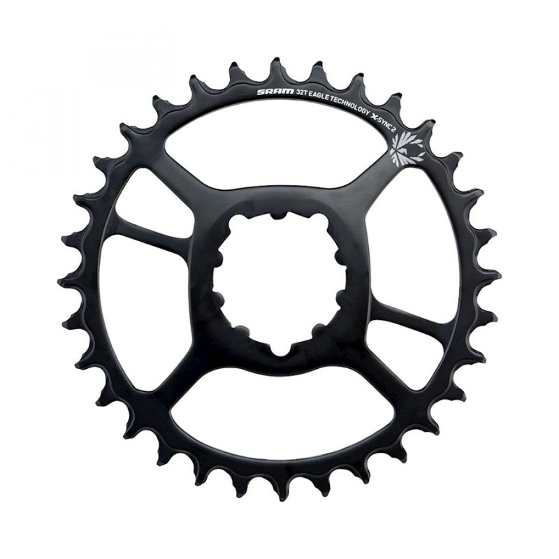 PLATEAU SRAM X-SYNC2 EAGLE 104 BCD 32 DENTS ALUMINIUM NOIR - 11.6218.052.000 - 710845872235