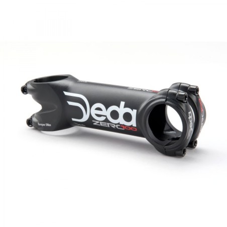 POTENCE DEDA ZERO 100 ALUMINIUM NOIRE 31.7-100 mm - D100B100 - 8059265687343