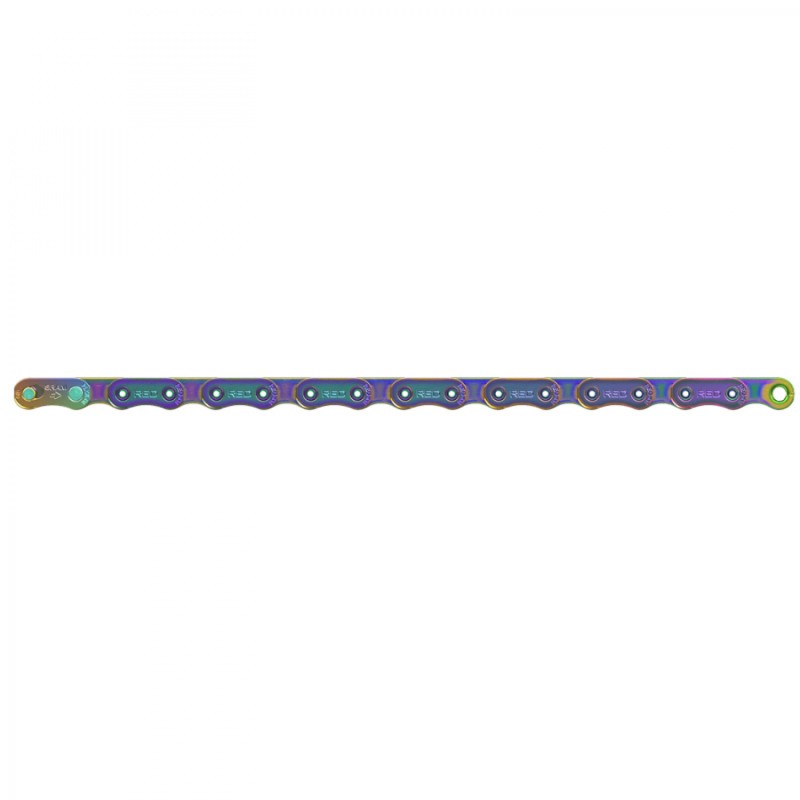 CHAÎNE SRAM RED D1 FLATTOP 120 MAILLONS POWERLOCK 12V ARC-EN - 00.2518.052.001 - 710845883187