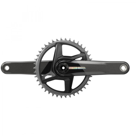 PÉDALIER SRAM FORCE WIDE DUB DM 172.5 40D CARBONE GRIS/IRID - 00.6118.665.009 - 710845887147