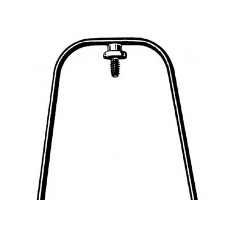 TRINGLE BUCHEL OEILLET GRAND ZINC 20   55 mm 282 mm - 228202302 - 4260231357984
