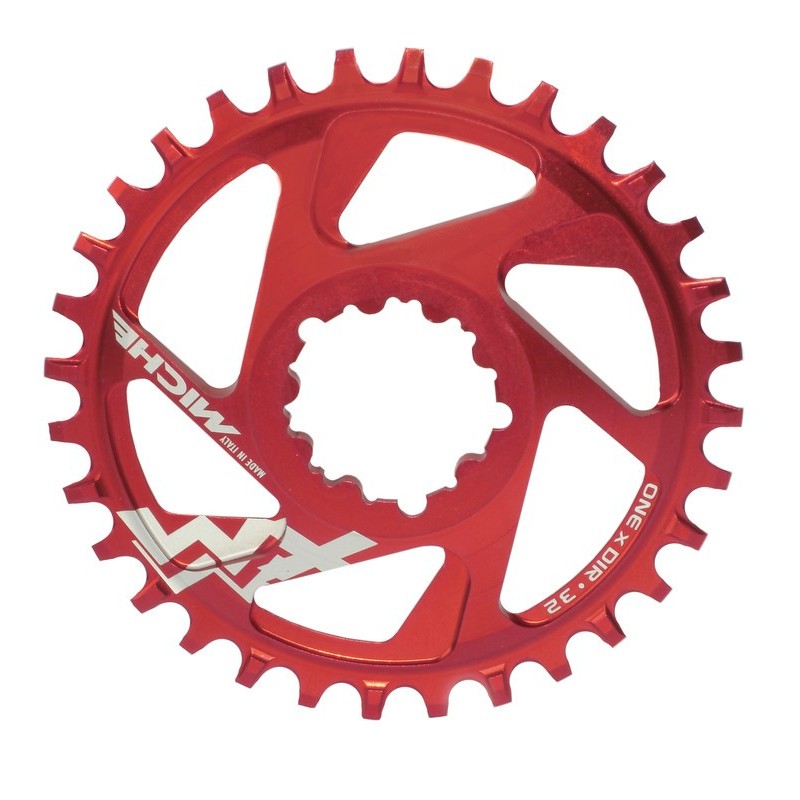 PLATEAU MICHE VTT XM SR ONE X DIR 11V.6mm OFFSET ROUGE 30D - CGSR1BDM30A00 - 8056772579451