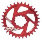 PLATEAU MICHE VTT XM SR ONE X DIR 11V.6mm OFFSET ROUGE 30D - CGSR1BDM30A00 - 8056772579451