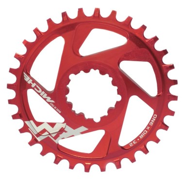 PLATEAU MICHE VTT XM SR ONE X DIR 11V.6mm OFFSET ROUGE 30D - CGSR1BDM30A00 - 8056772579451