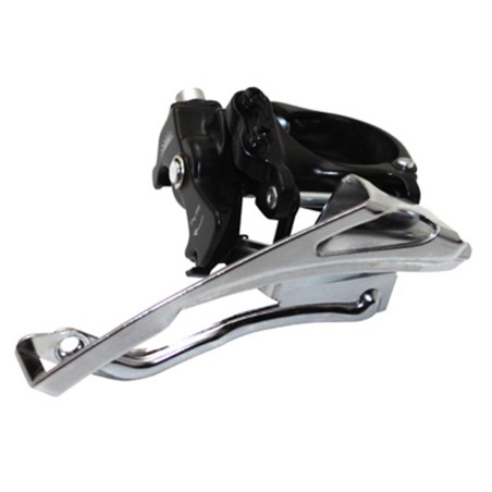 DERAILLEUR VTT AVANT SUNRACE M30 A COLLIER BAS 34,9 POUR 48x38x28 TIRAGE HAUT-BAS
