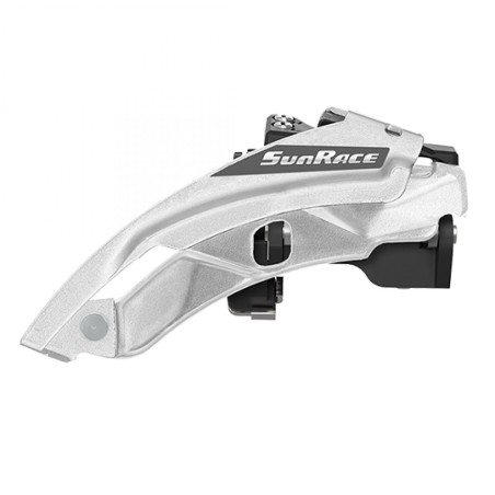 DERAILLEUR VTT AVANT SUNRACE M50 A COLLIER BAS 34,9 POUR 42x32x22 TIRAGE HAUT-BAS
