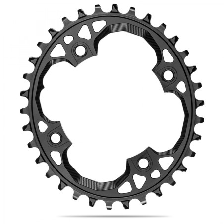 PL.AB.BL.OVALE 34D 94 BCD 4 B.A VISER SRAM 1x10-12V ALU NOIR - OV94/34BK - 5110846001071