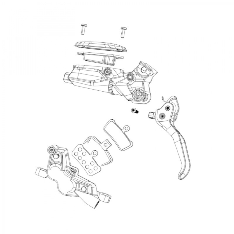 COLLIER SRAM MATCHMAKER X P/ CODE/G2/GUIDE/LEVEL/ELIXIR NR - 00.5315.018.054 - 710845884962
