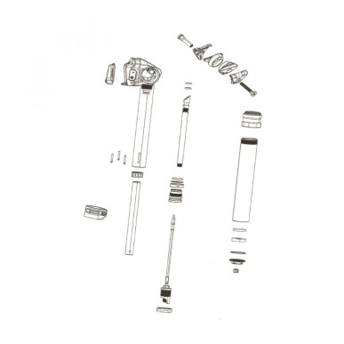 KIT ENTRETOISES CYLINDR.T.1 RS REVERB XPLR AXS 27.2 22 (12) - 11.6818.056.006 - 710845895548