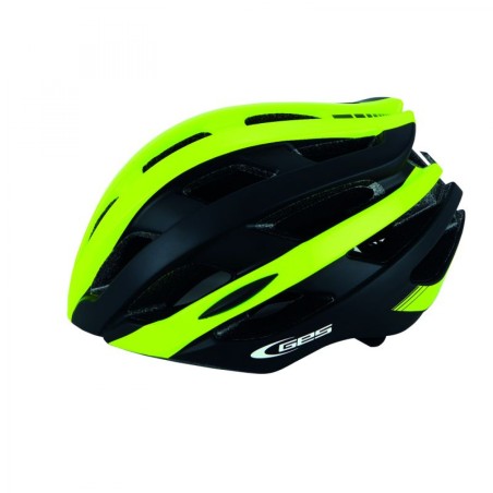 CASQUE GES ICON-12 ROUTE VTT JAUNE/NOIR TAILLE L (58-62) - H200L50 - 8435274962099
