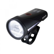 ECLAIRAGE VELO RECHARG.USB AV AR SIGMA LED AURA 100 /BLAZE LINK NOIR (FIX AV CINTRE/T DE S