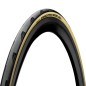 Pneu route 700 x 25 Continental grand prix 5000 all season tubeless noir flanc creme ts (25-622)