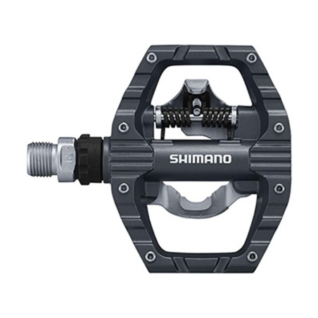 PEDALE ROUTE AUTOMATIQUE SHIMANO PD-EH500 POLYVALENTE CYCLO SPD NOIR AVEC CALES (PAIRE)