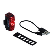 ECLAIRAGE VELO RECHARG.USB AR SIGMA LED INFINITY NOIR  MODES (FIXATION TIGE DE SELLE)