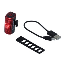 ECLAIRAGE VELO RECHARG.USB AR SIGMA LED INFINITY NOIR  MODES (FIXATION TIGE DE SELLE)