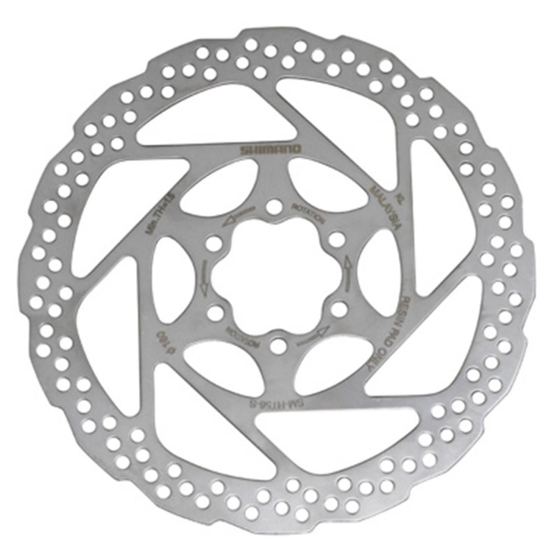 Disque de frein vtt 6 trous Shimano 180mm deore-slx  -rt66m