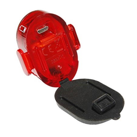 ECLAIRAGE VELO RECHARG.USB AR SIGMA LED NUGGET II FLASH NOIR 3 MODES (FIXATION TIGE DE SEL