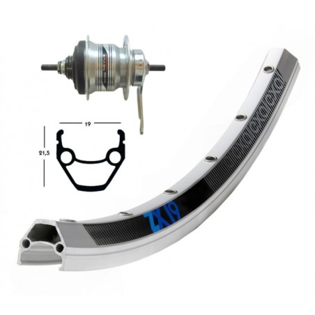 R.AR.28x1.75 WINORA EXAL ZX19 RÉTROP.36 TR.SH.7V.ARG.MATE - 2146562300 - 4032191452937
