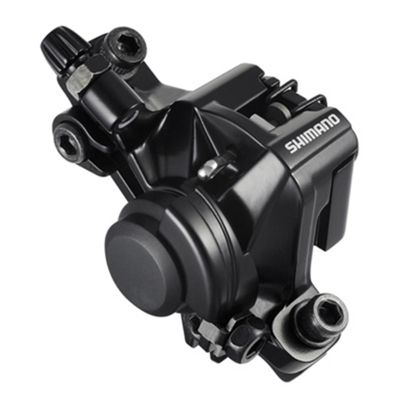 ETRIER FREIN DISQUE VTT AVANT-ARRIERE MECANIQUE SHIMANO NOIR
