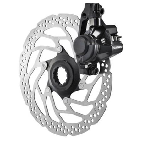 ETRIER FREIN DISQUE VTT AVANT-ARRIERE MECANIQUE SHIMANO NOIR