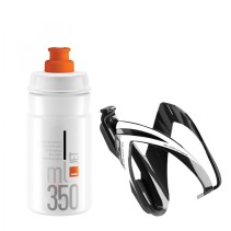 KIT ELITE PORTE-BIDON CEO NR.BR/BLA BIDON JET BLA/ORAN 350ml - 206104 - 8020775040959