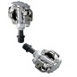 PEDALE VTT AUTO SHIMANO SPD XC M540 ARGENT (PR)